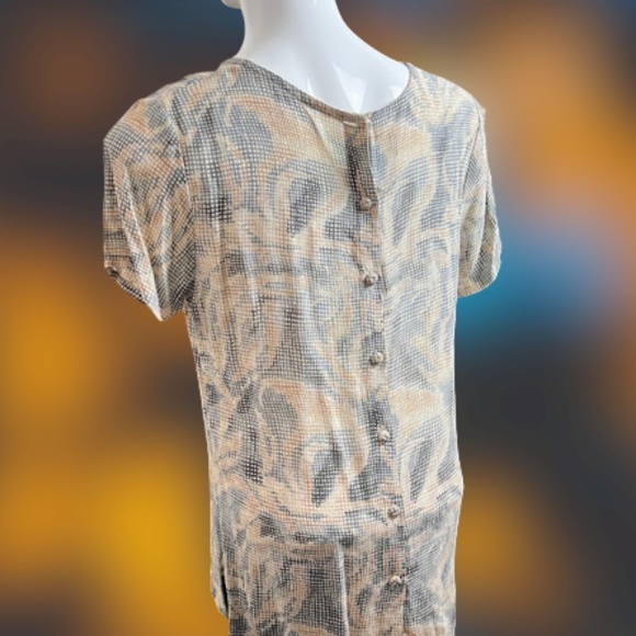 Patrick Collection & Componix Silk Tunic/Skirt Bundle 3-Piece Vintage - Picture 11 of 16